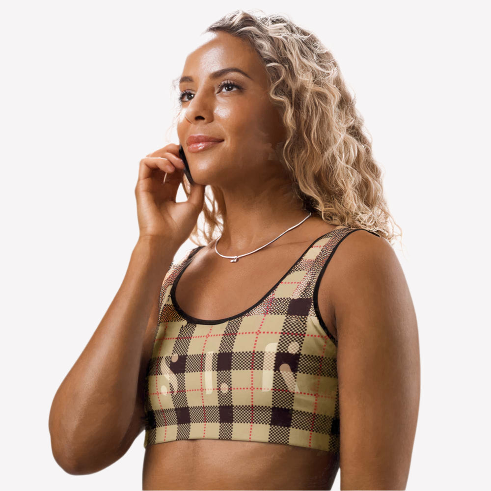 Sports Bra (Checker) - ISLK