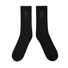 Sock'em Stitched Black Crest - ISLK