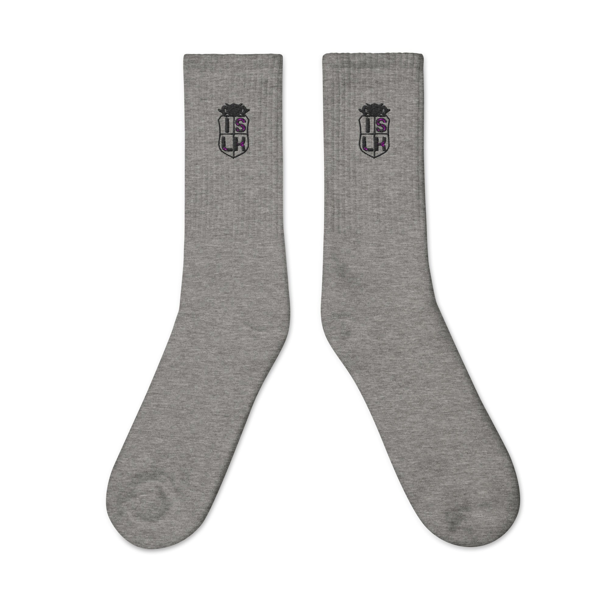 Sock'em Stitched Black Crest - ISLK