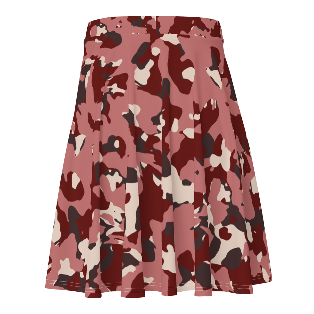 Pink Camo Flared Skirt - ISLK